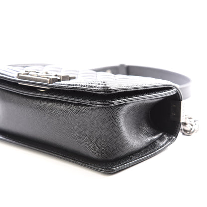 Chanel Caviar Quilted Small Boy Flap Black 6 of 9