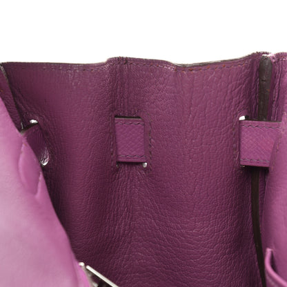 Hermes Epsom Birkin 30 Cyclamen 15 of 39