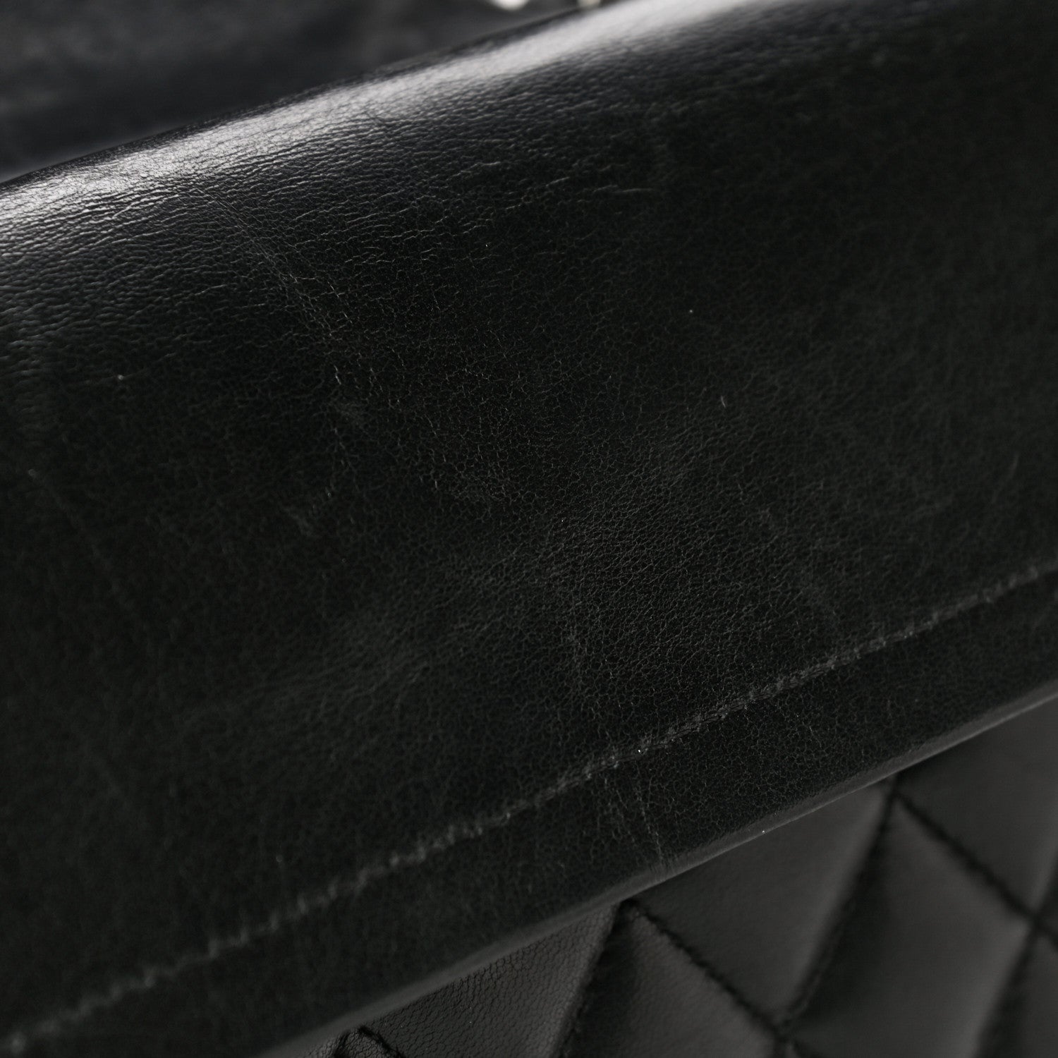 Chanel Lambskin Quilted Medium Double Flap Black 20 of 24