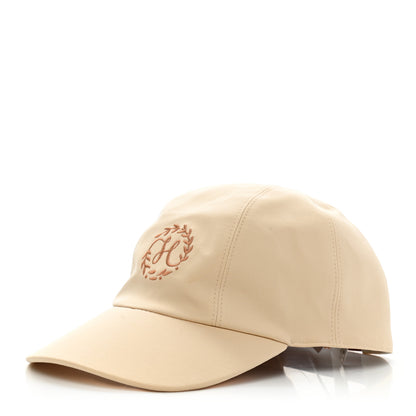 Hermes Cotton Davis H Primavera Hat 58 Blanc Creme 1 of 10