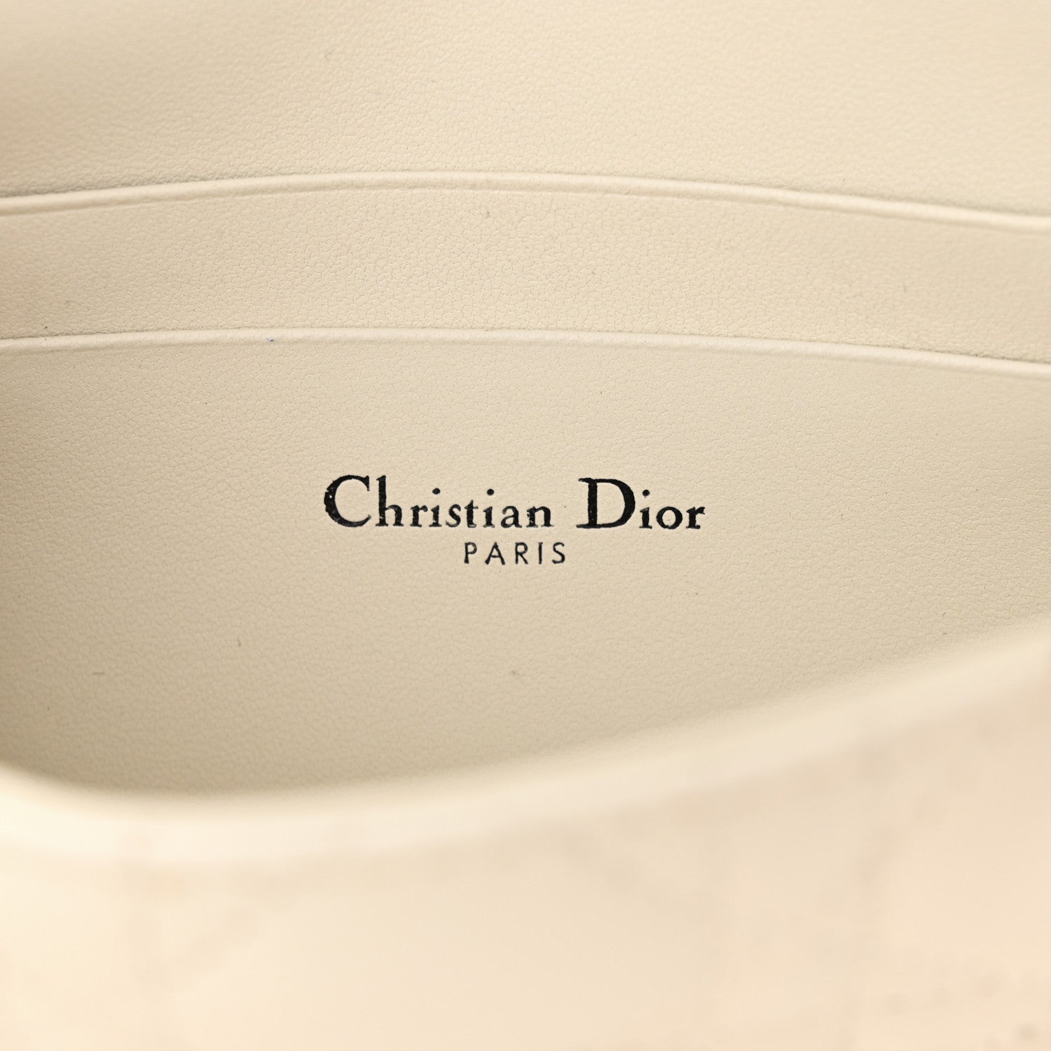 Christian Dior CHRISTIAN DIOR Calfskin Cannage Lady Dior Phone Pouch Latte 6 of 13