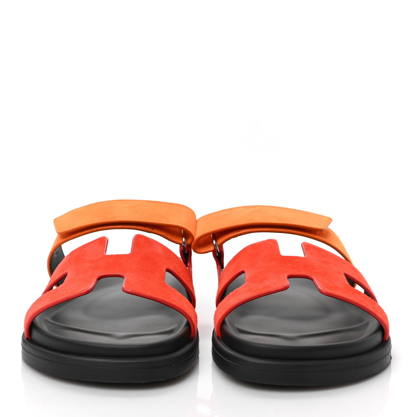 Suede Goatskin Womens Chypre Sandals 37 Rouge Ecarlate