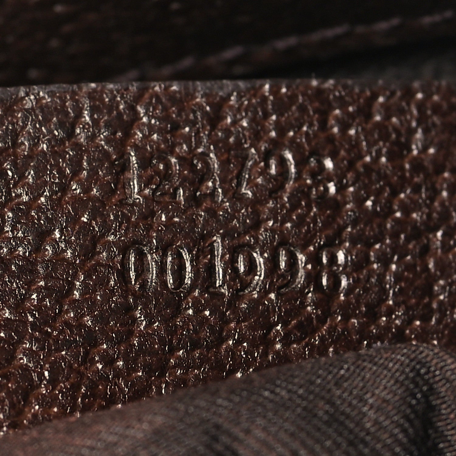 Gucci Monogram Flat Messenger Bag Dark Brown 7 of 10