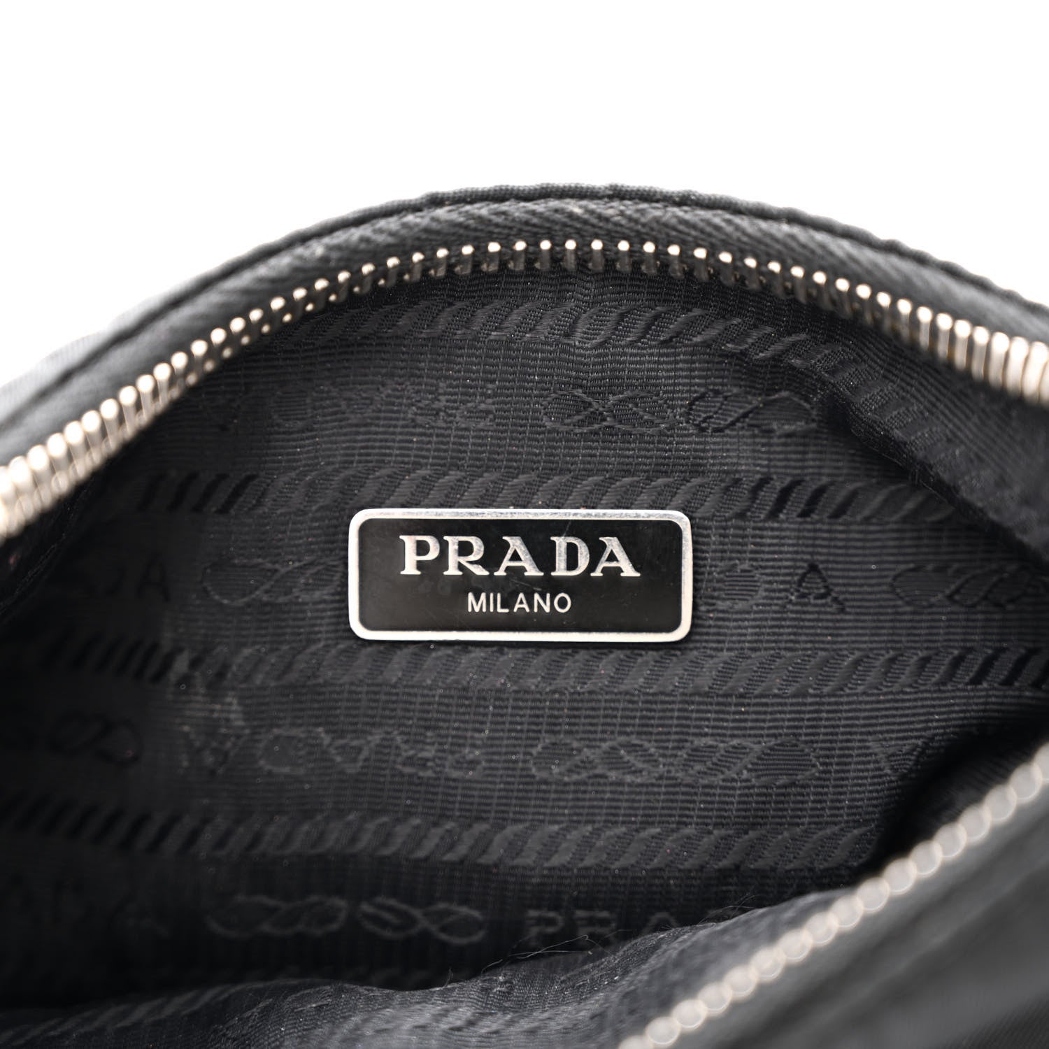 Prada Nylon Re-Edition 2005 Shoulder Bag Black 6 of 12