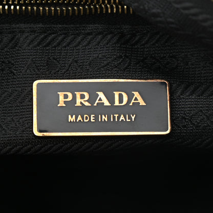 Prada Tessuto Nylon Messenger Bag Black 5 of 9
