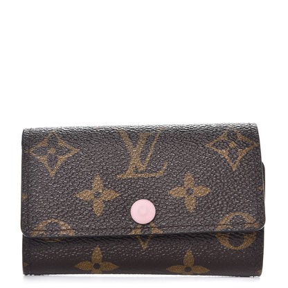 Louis Vuitton Monogram Multicles 6 Key Holder Rose Ballerine 1 of 9