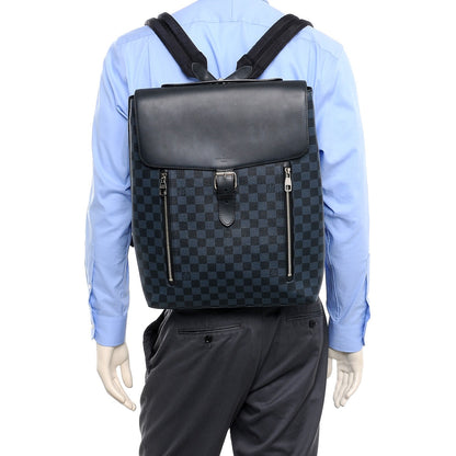 Louis Vuitton Damier Cobalt Newport Backpack 2 of 6