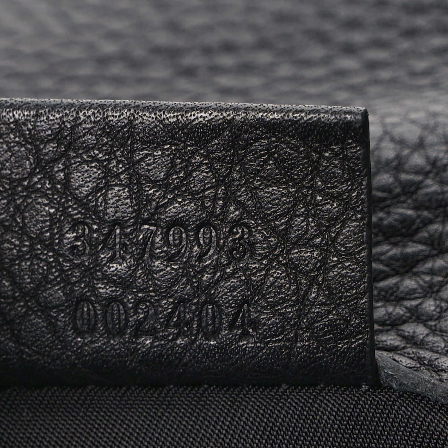 Gucci Pebbled Calfskin Soho Flap Belt Bag Black 7 of 11