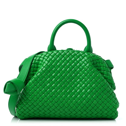 Bottega Veneta Nappa Intrecciato Small Handle Bag Parakeet 1 of 8