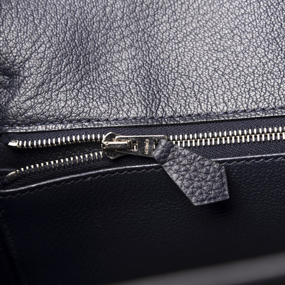Hermes Togo Birkin 25 Bleu Nuit 17 of 30