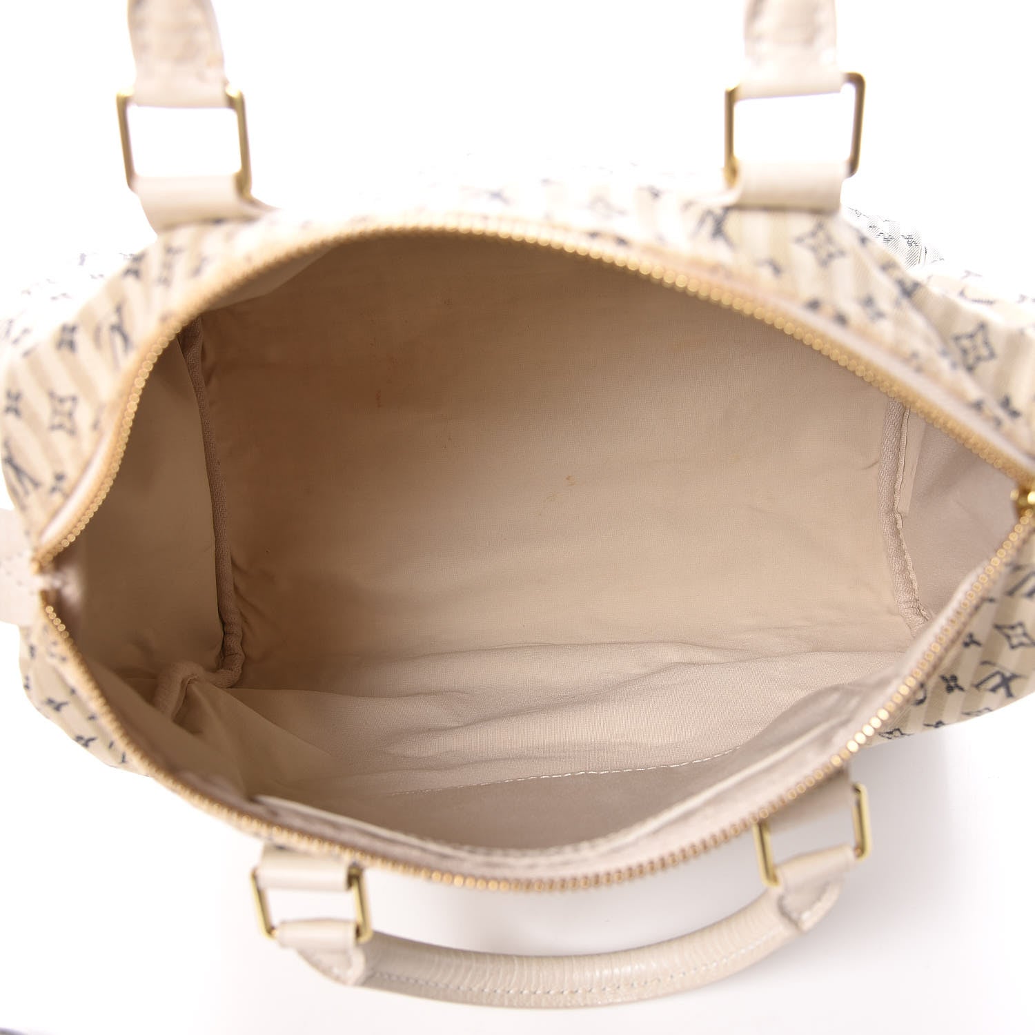 Louis Vuitton Mini Lin Croisette Speedy 30 Blue 8 of 12