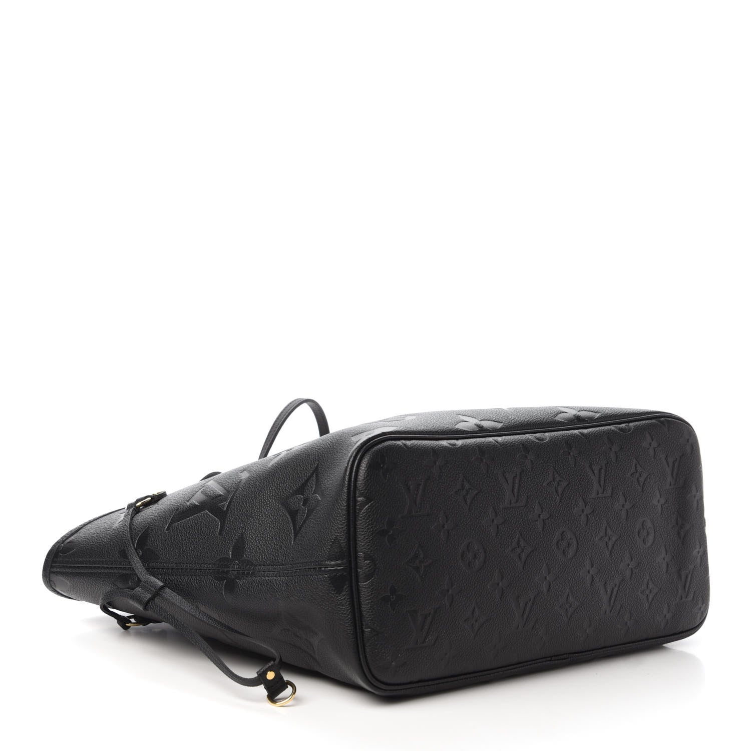 Louis Vuitton Empreinte Monogram Giant Neverfull MM Black 4 of 9