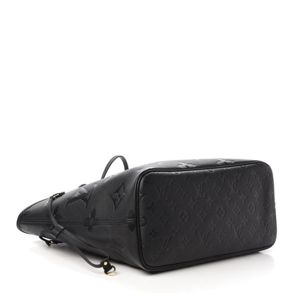 Louis Vuitton Empreinte Monogram Giant Neverfull MM Black 4 of 9