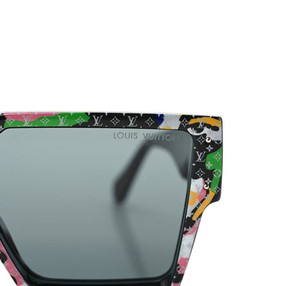 Louis Vuitton Acetate Swarovski Monogram Portrait Crystal Cyclone Sunglasses Z2031W Multicolor 5 of 9