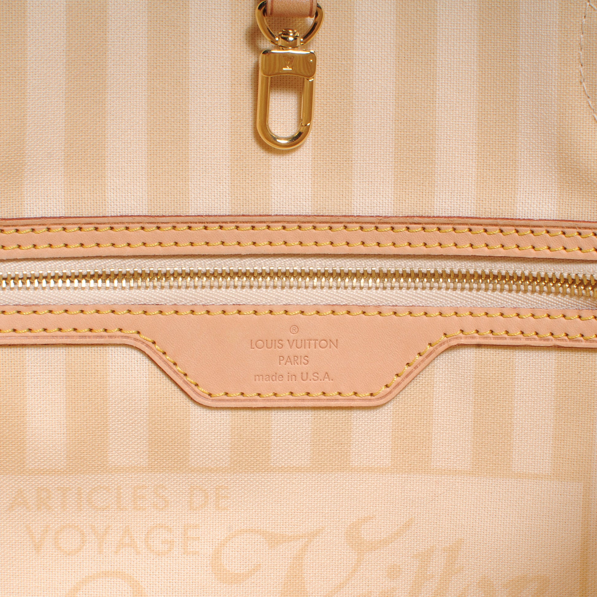 Louis Vuitton Monogram Rayures Neverfull MM 6 of 7