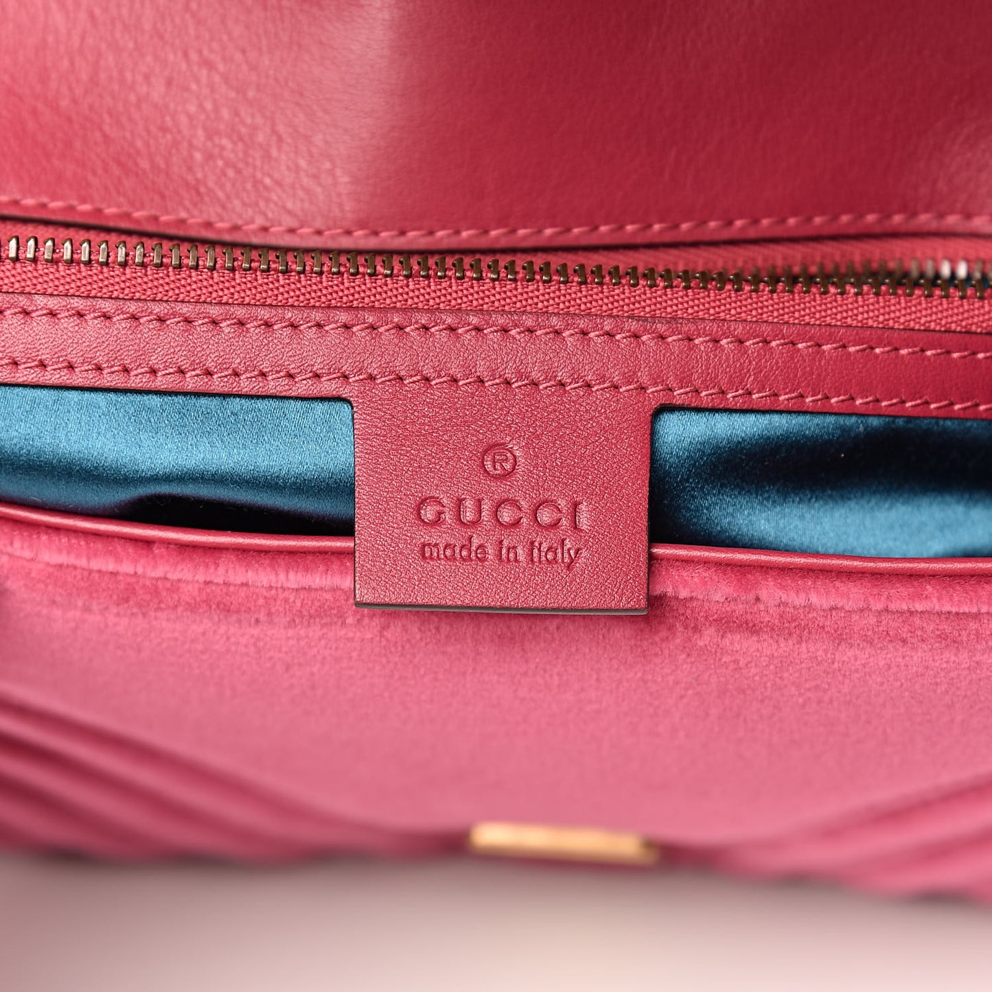 Velvet Matelasse Small GG Marmont Shoulder Bag Light Raspberry Rose