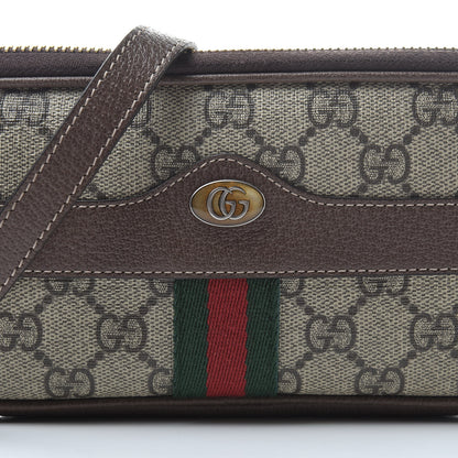 Gucci GG Supreme Monogram Web Mini Ophidia GG Bag Brown 8 of 10