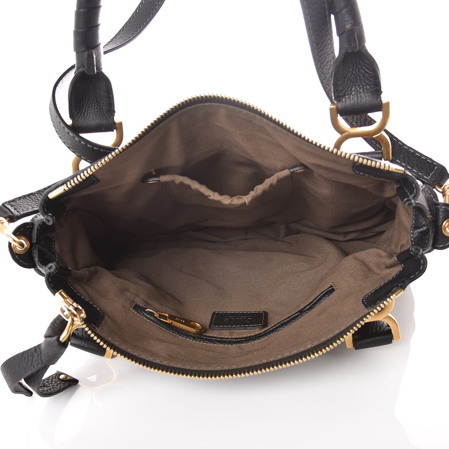 Chloe Calfskin Medium Marcie Satchel Black 6 of 13