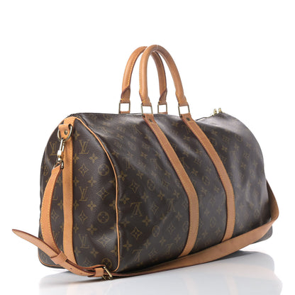 Louis Vuitton Monogram Keepall Bandouliere 45 3 of 16