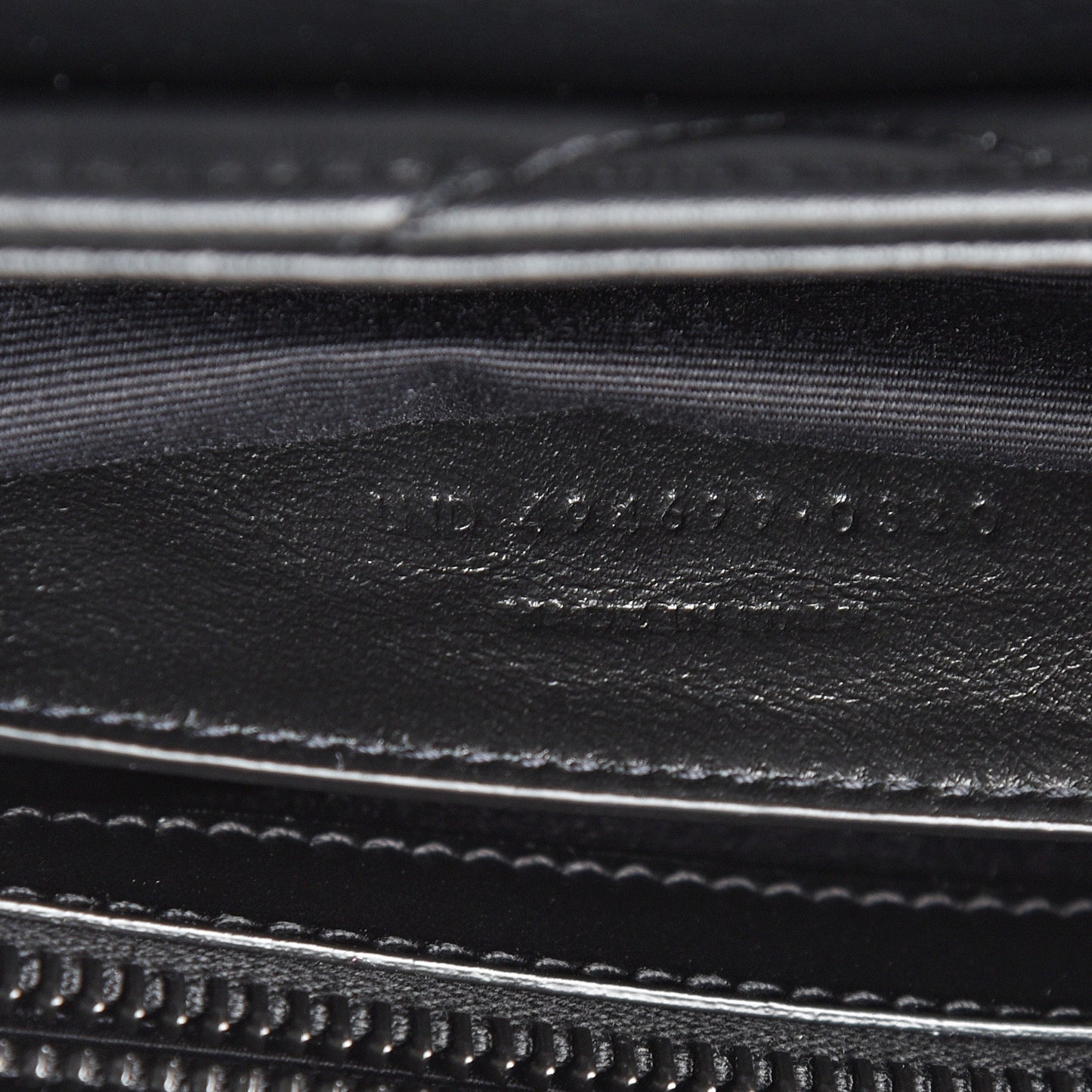 Calfskin Y Quilted Monogram Small Loulou Chain Satchel Black