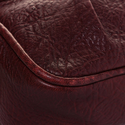 Chanel Distressed Lambskin Lady Braid Flap Burgundy 10 of 11