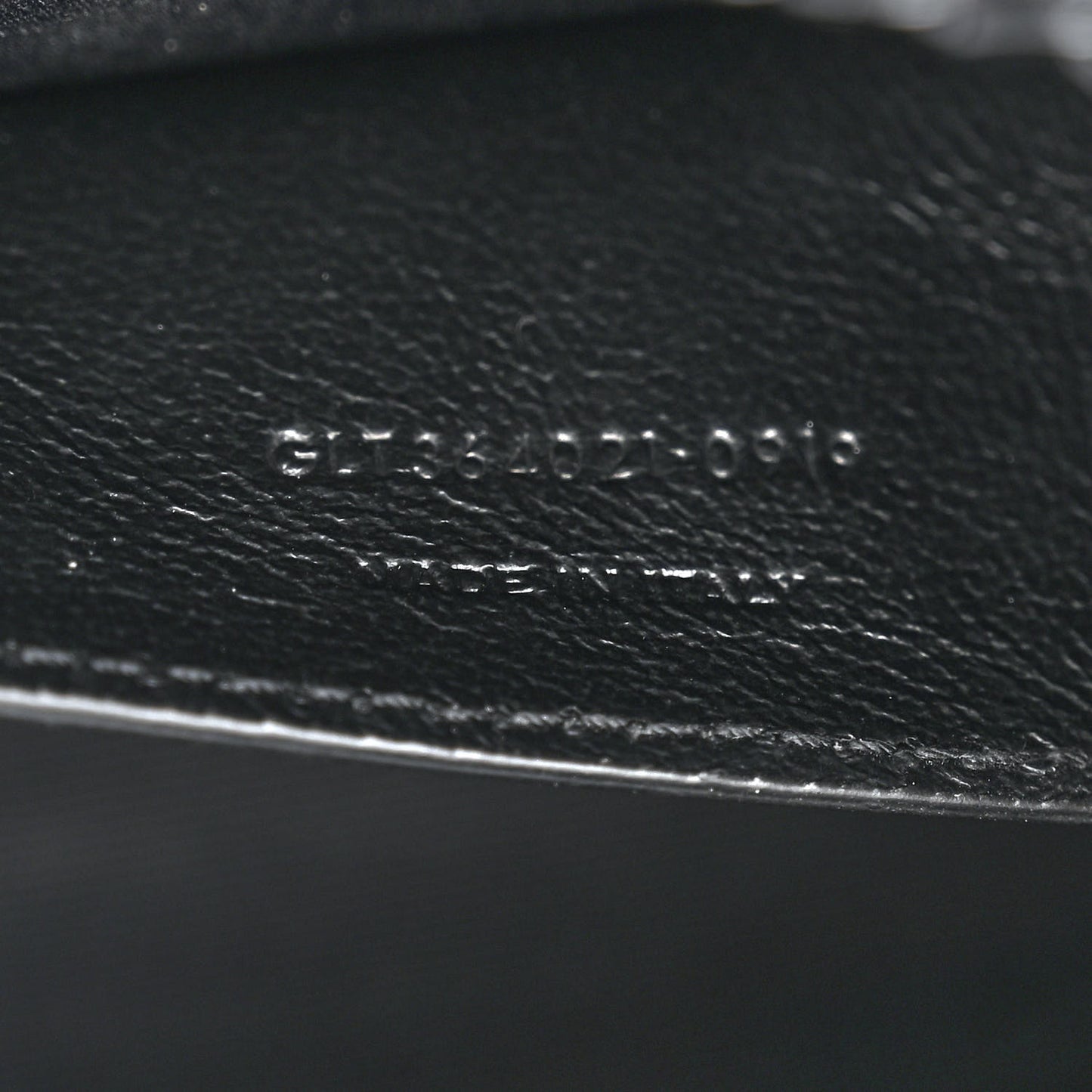 Grain De Poudre Medium Classic Monogram Monochrome Kate Satchel Black