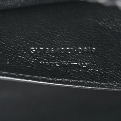 Saint Laurent Grain De Poudre Medium Classic Monogram Monochrome Kate Satchel Black 7 of 11