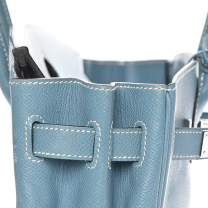 Hermes Epsom Birkin 30 Blue Jean 23 of 34