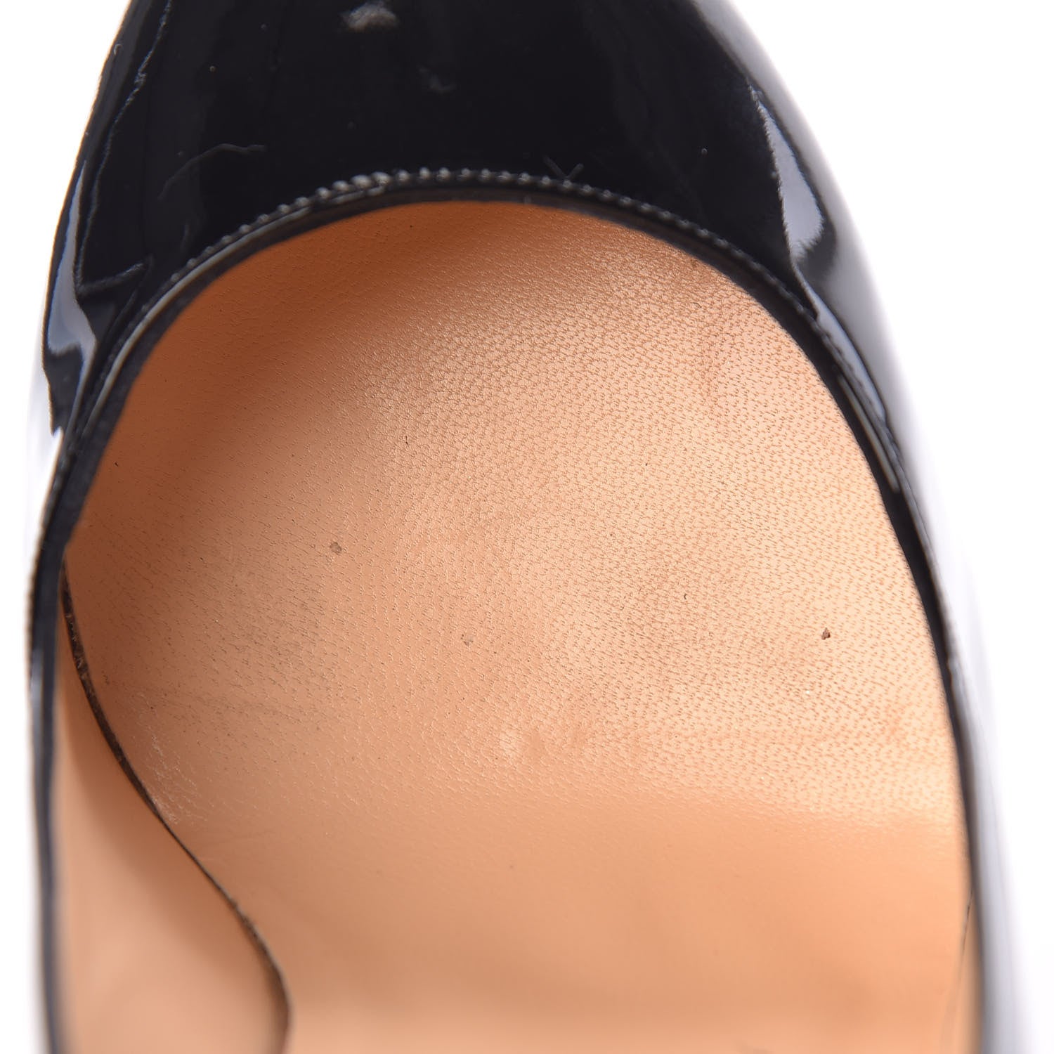Christian Louboutin Patent Bianca 140 Pumps 38.5 Black 16 of 18