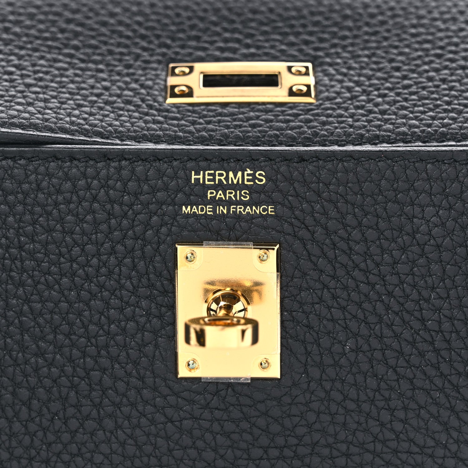 Hermes Togo Kelly Retourne 25 Black 6 of 11