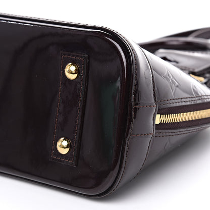 Louis Vuitton Vernis Alma BB Amarante 8 of 8