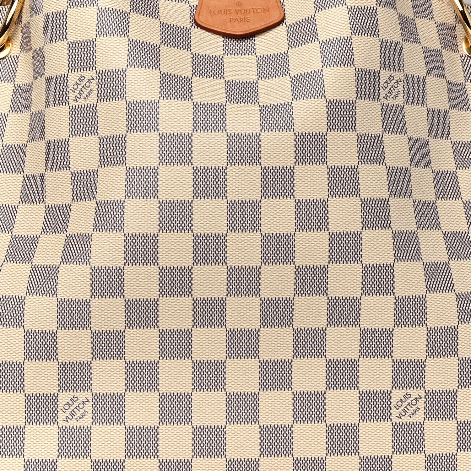 Louis Vuitton Damier Azur Graceful PM Rose Ballerine 7 of 9