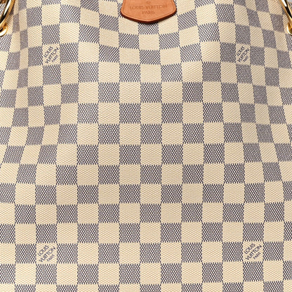 Louis Vuitton Damier Azur Graceful PM Rose Ballerine 7 of 9