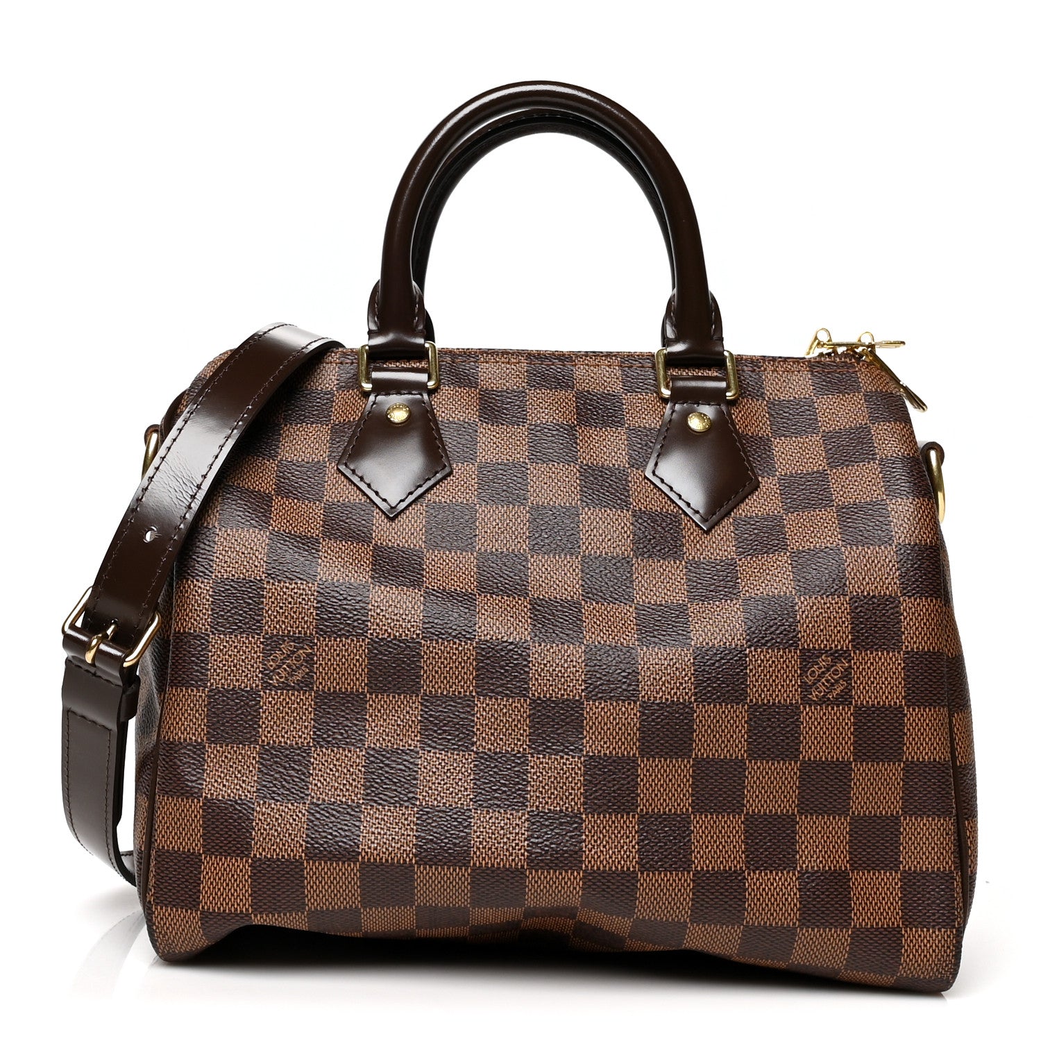 Louis Vuitton Damier Ebene Speedy Bandouliere 25 1 of 12