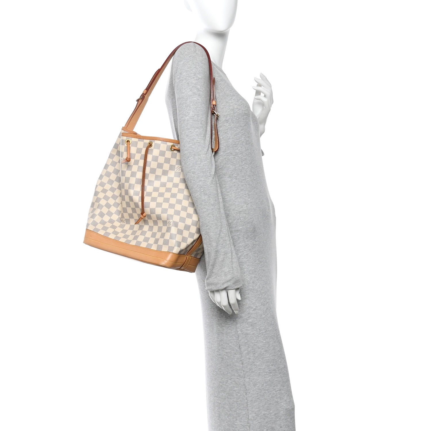 Louis Vuitton Damier Azur Noe 2 of 14