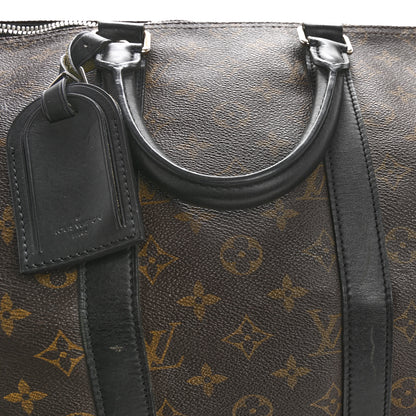 Louis Vuitton Monogram Macassar Keepall Bandouliere 45 14 of 14