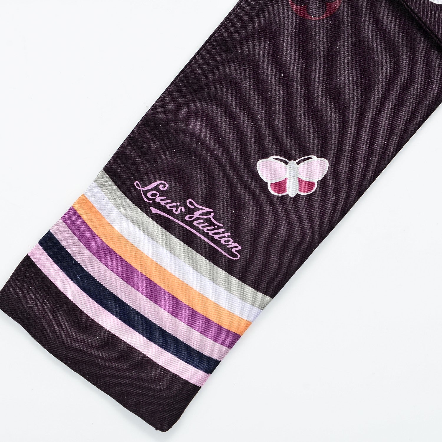 Louis Vuitton Silk Papillon Butterfly Bandeau 3 of 3