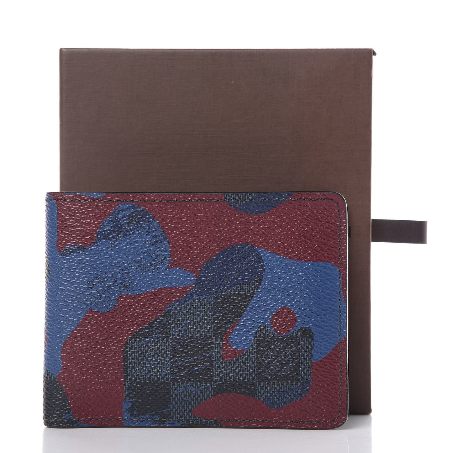 Damier Cobalt Multiple Wallet Camouflage