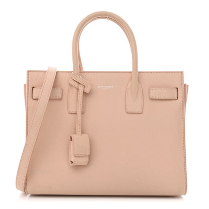 Saint Laurent Grained Calfskin Baby Sac De Jour Pale Pink 1 of 21