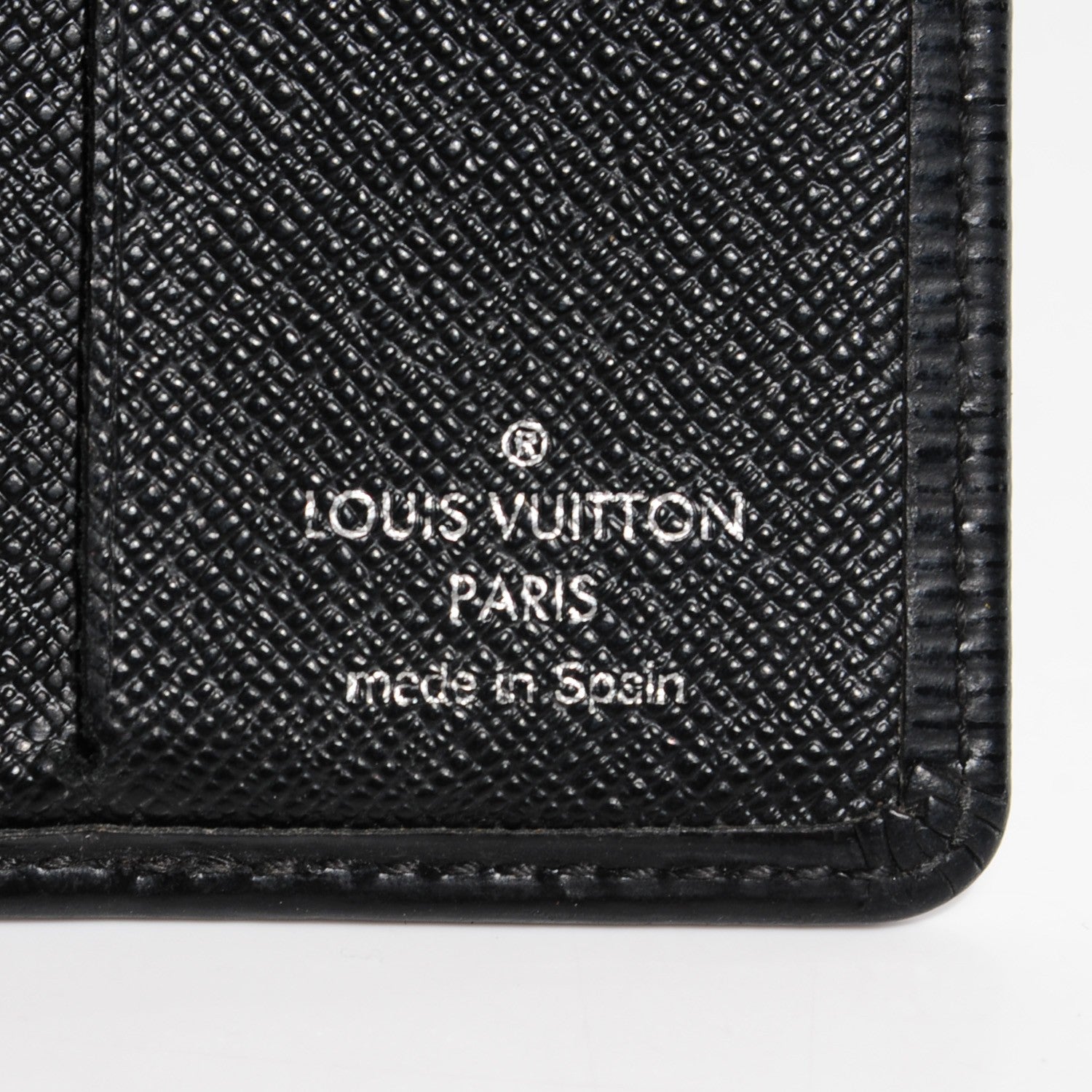Louis Vuitton Epi Billfold Wallet 6 Slot Black 5 of 7
