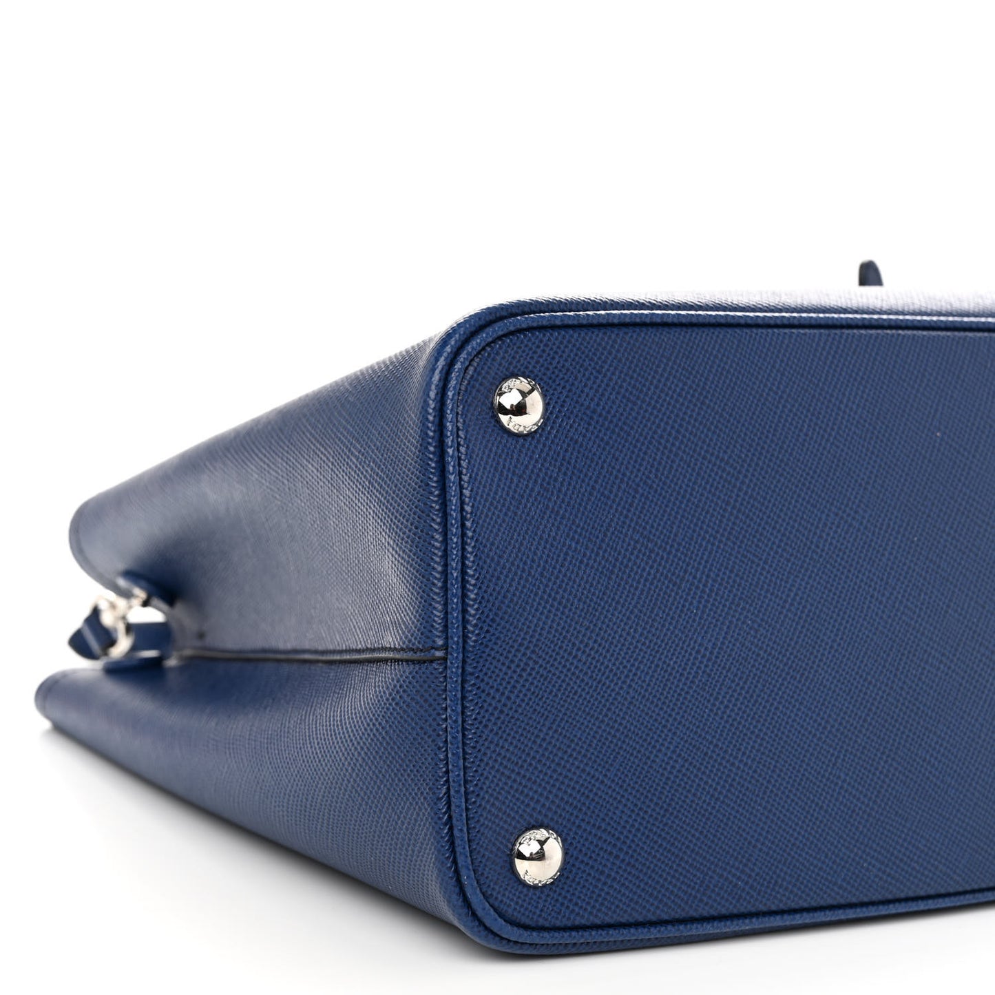 Saffiano Cuir Small Double Handle Tote Inchiostro