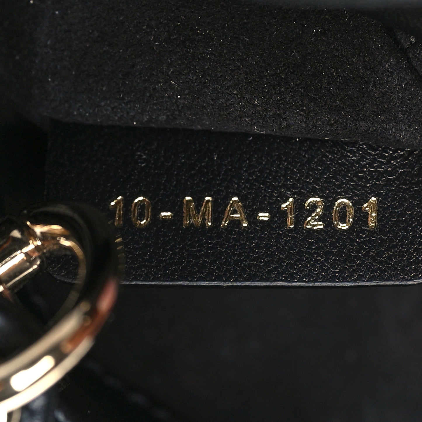 Lambskin Cannage Micro Lady Dior Black