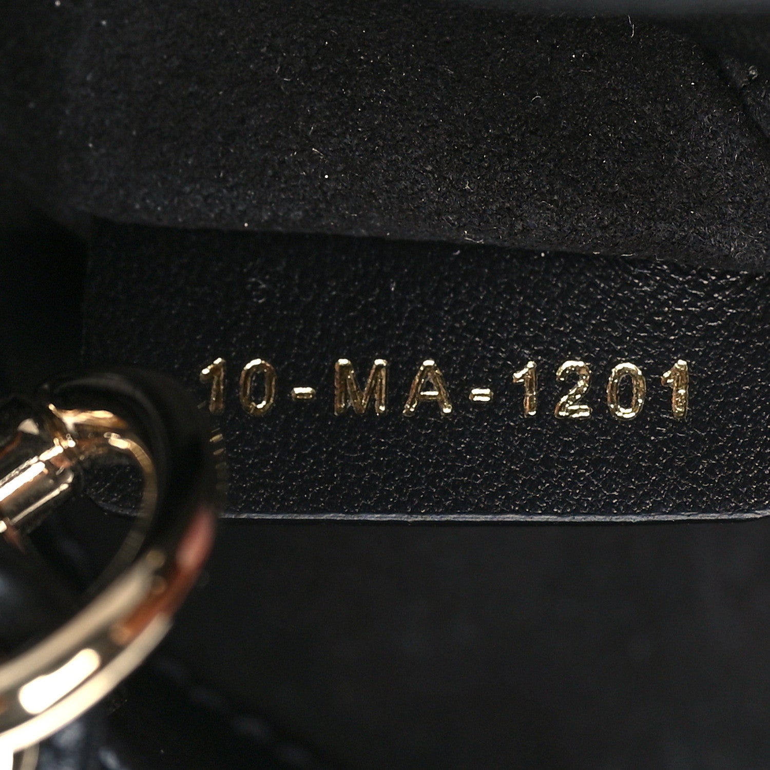 Christian Dior Lambskin Cannage Micro Lady Dior Black 7 of 11