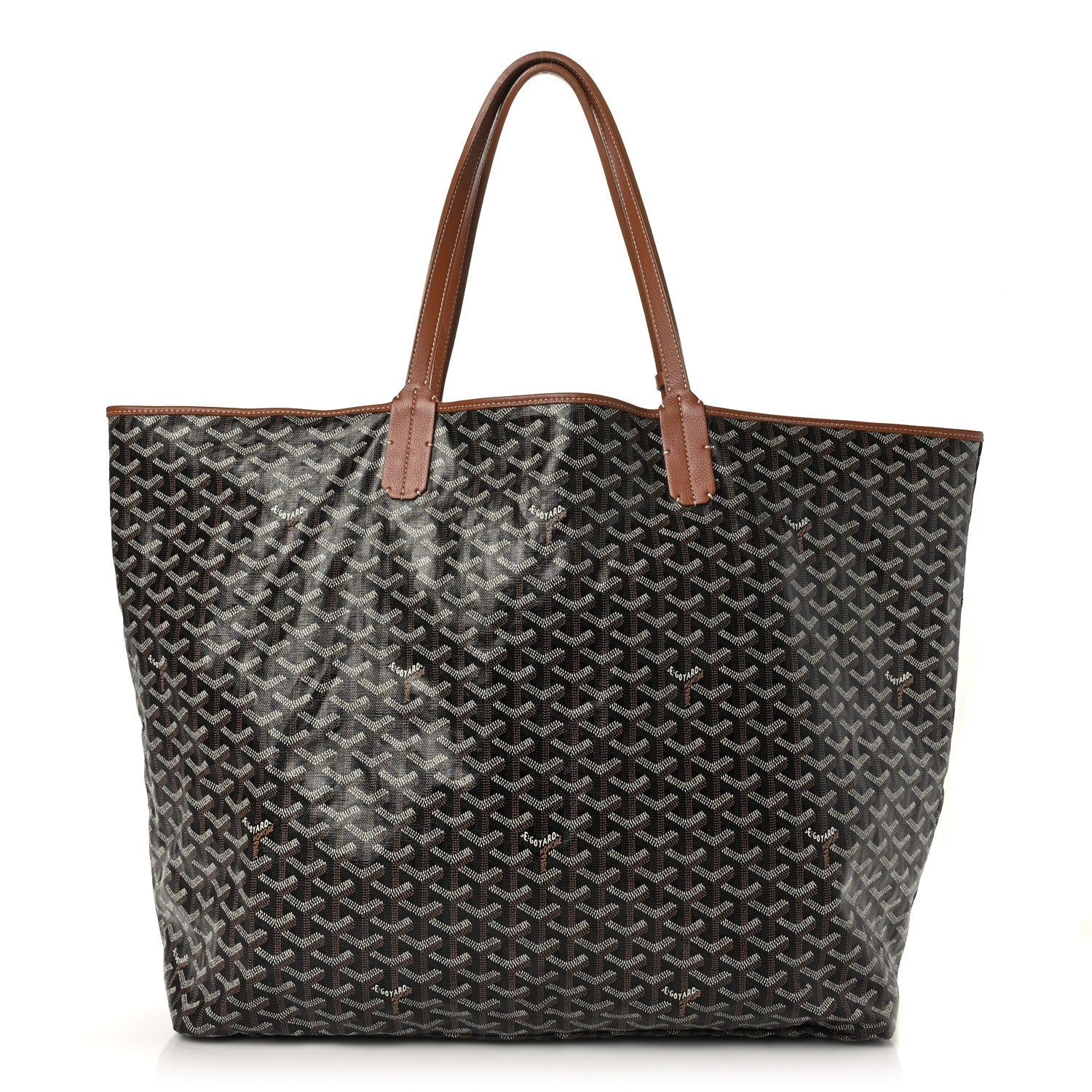 Goyard Goyardine Saint Louis XXL Black Gold 1 of 13