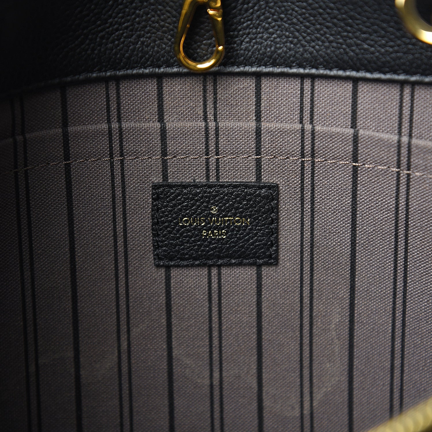 Louis Vuitton Empreinte Montaigne MM Black 5 of 11