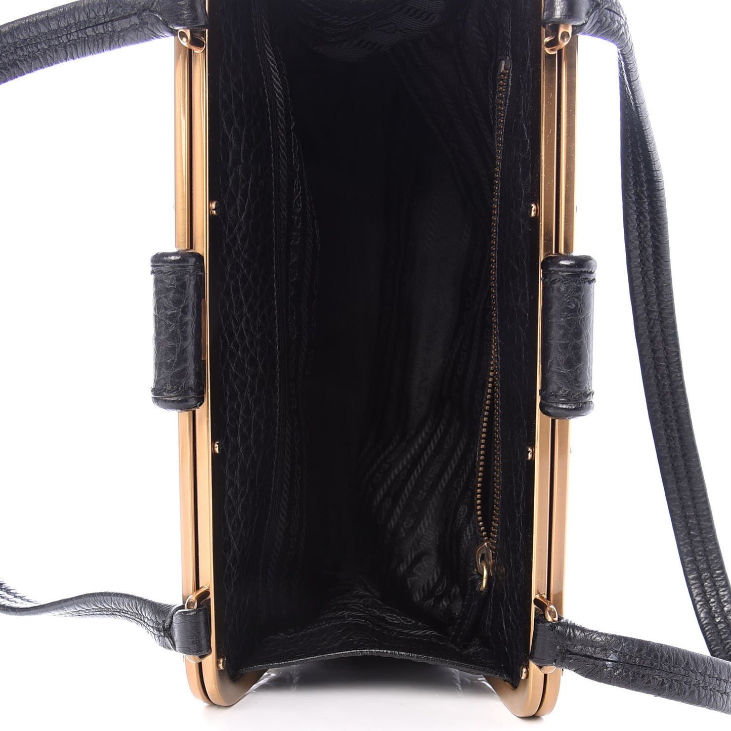 Cervo Antik Frame Bag Black