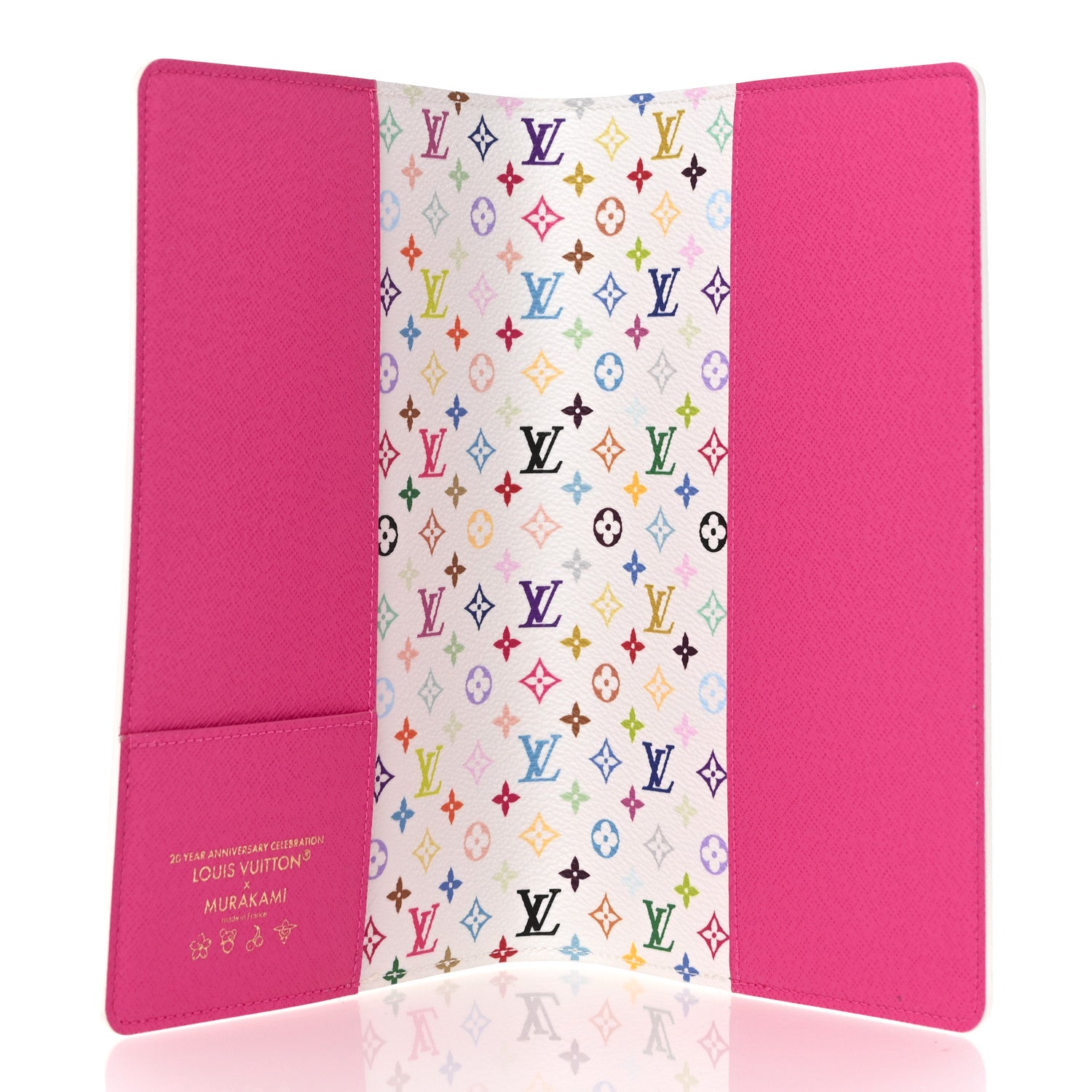 Louis Vuitton LV X TM Monogram Multicolor Emily Notebook Cover MM White 5 of 7
