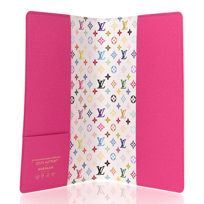 Louis Vuitton LV X TM Monogram Multicolor Emily Notebook Cover MM White 5 of 7