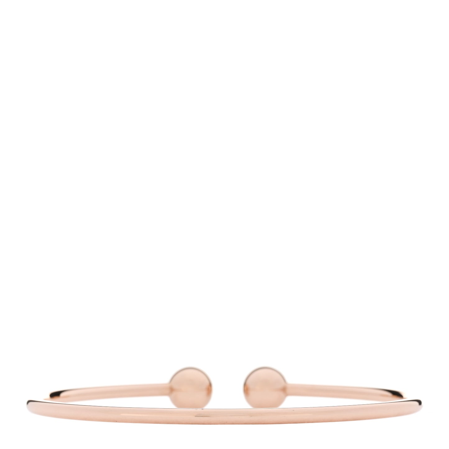 18K Rose Gold 8mm HardWear Ball Wire Bracelet