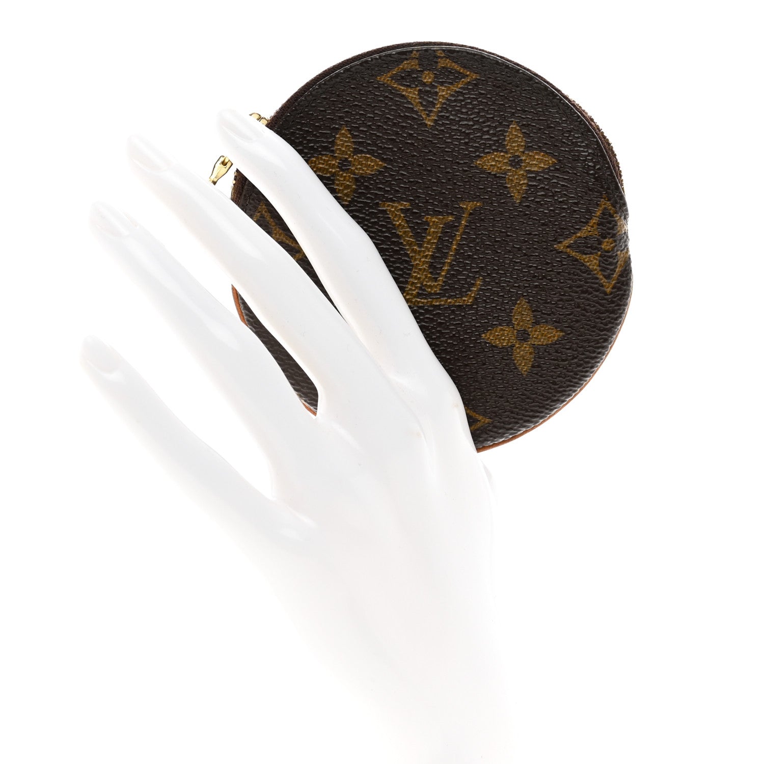 Louis Vuitton Monogram Round Coin Purse 2 of 6